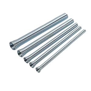 Iycorish 5 Teilige Feder Rohr Biege Maschine 210Mm Zugfeder Rohr Biege Maschine 1/4 Zoll 5/8 Zoll Feder Stahl Fuer Kupfer Und Aluminium Rohr Biege Werkzeuge
