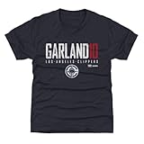 500 LEVEL Darius Garland Los Angeles Clippers Elite Youth Shirt (Tri Navy, 10-12Y Large)
