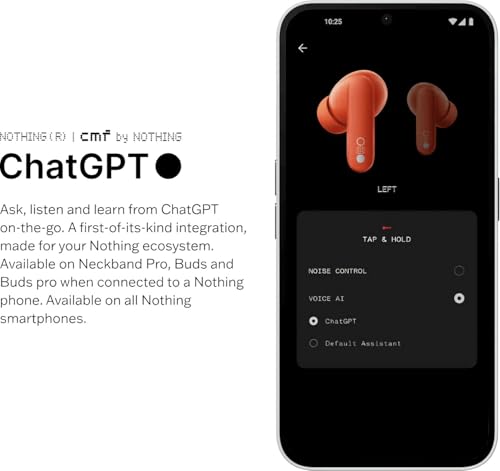 Image of CMFF Buds with 61 dB ANC, Ultra Bass Technology & Upto 51 Hours of Battery Life Bluetooth Headset,4HD Mics,USB-C,13mm Drivers,Easy Use for iPhone,Apple Compatible (White)