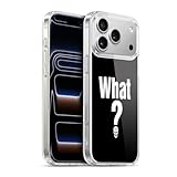 Head Case Designs Officially Licensed WWE What? Steve Austin Gel Case [Military Grade Protection] Compatible with Apple iPhone 17 Pro Max