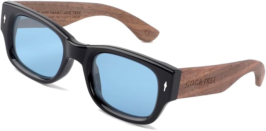 Retro Rectangle Sunglasses Women and Men Vintage UV Protection Glasse