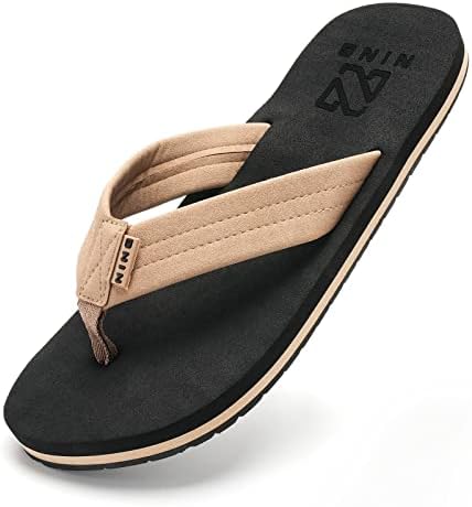 Men's Summer Beach Non-Slip Flip Flops Sandals Walking Comfort Slippers  Pool Outdoor Indoor Shower, Apricot : Amazon.com.be: Fashion