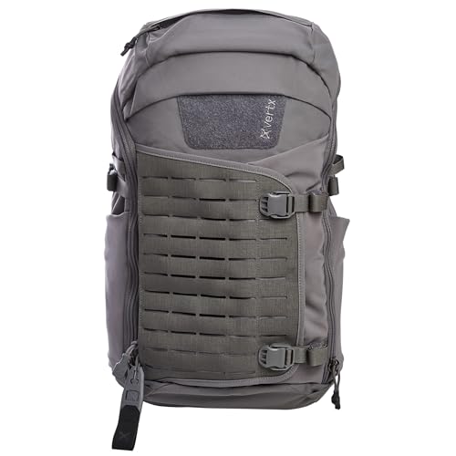 Vertex Siege 25L Sling Tactical Backpack CCW Bag, Concealed Carry, EDC Gear for Travel, Work, Wolf Grey