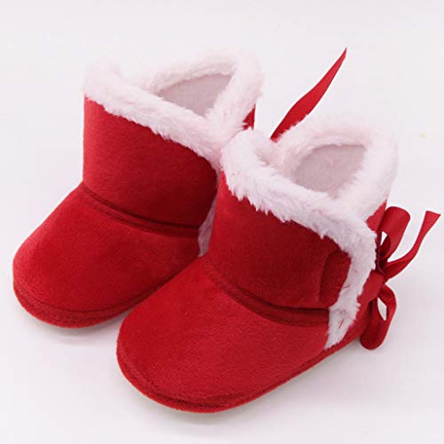 Baby First Walking Shoes Prewalker Baby Snow Warm Girls Winter Toddler Infant Boys Shoes -Slip Boots Baby 6-243