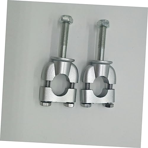 OUNONA 2pcs Motorcycle Handlebar Riser Connecting Clamps Handlebar Risers for Motorbike Grips
