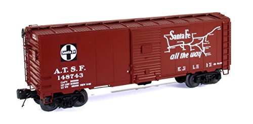 6-Car 40' AAR Box Car Set - Santa Fe