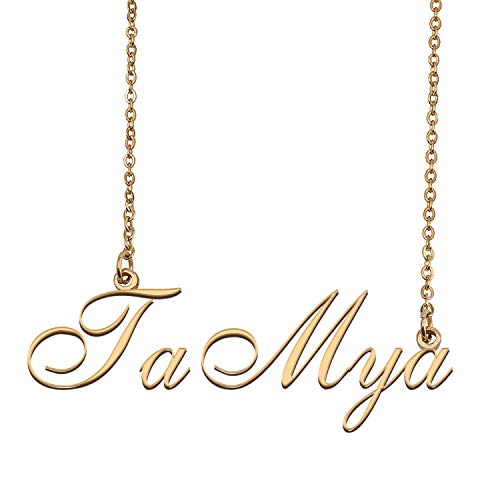 HUAN XUN Customized Charm Pendant Jewelry Any Name Necklace for Grandmother Tamya