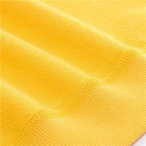 Pullover Sweatshirt for Kids Boys And Girls Pullover Spring And Autumn Color Sequins Big Children (Yellow, 4-5 Years)2
