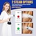 Rolipo Steamer for Clothes 1350W, Clothes Steamer for Home, Office, Travel, Upgraded 400ML Large Capacity Water Tank, Wrinkle Remover