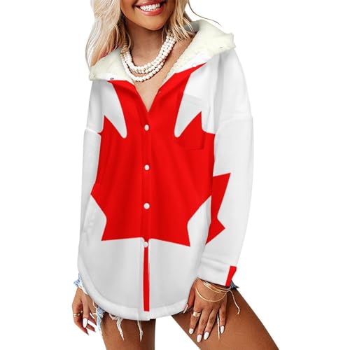 Hoodie sweatshirts asymétrique veste polaire femme rouge et chaude à manches longues