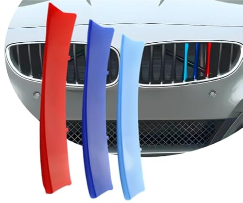 Clip-on grille inserts compatible with BMW Z4 E89 (2009–2016), 9-beam kidney grille — 3-piece set