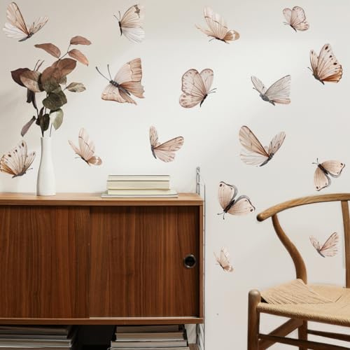 Vinilos decorativos Boho Butterfly para pared miniatura 2