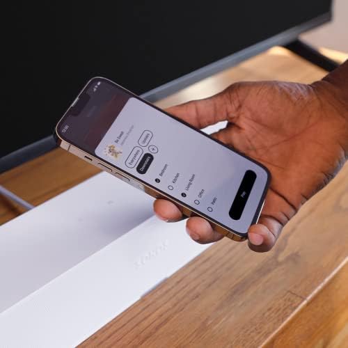 Sonos Ray Soundbar jedyny w swoim rodzaju kompaktowy soundbar All-in-One z dźwiękiem Blockbuster do filmów, gier i strumieniowego przesyłania muzyki przez Wi-Fi kompatybilny z aplikacją i Apple