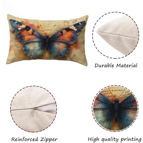 Housse de coussin 70x90 imperméable avec fermeture éclair cachée lot de 2 - 6