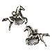 Cherry Blossom Beads 17x22mm Horse Charm - 10 per bag