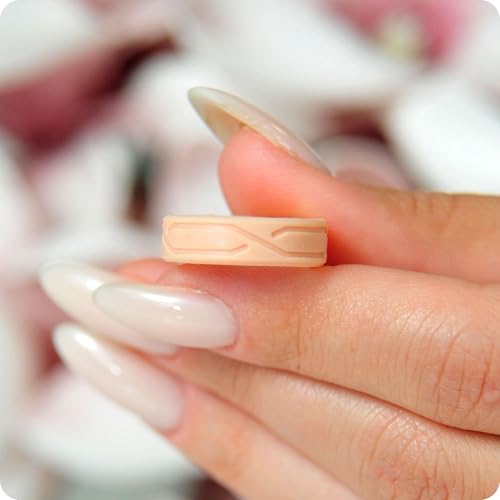 Rinfit Silicone Rings for Women 6mm Wide, 2mm Thick - Rubber Wedding Bands Women - 4Love Collection Patented Design - Pack AE, Size 9