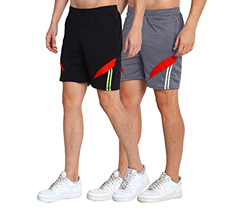 Image of DIA A DIA Lightweight Men's Honeycomb Shorts Length, Easy Care, Quick Dry, Elastic Drawstring, 2 Zipper Pockets - Nightwear, Sports & Casual Wear