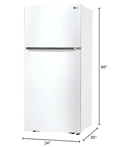 Lg LTCS20020W 20.2 Cu. Ft. Top-Freezer Refrigerator thumb #8