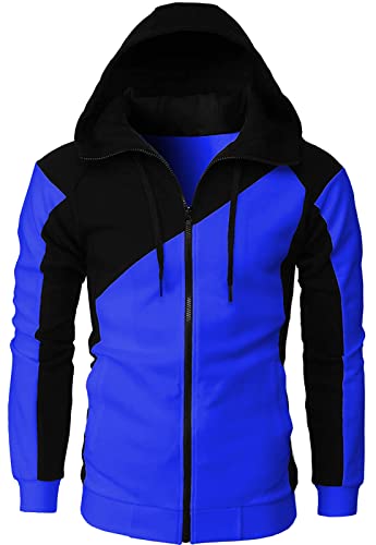 Sweat à capuche zippé en polaire homme veste chaude sport kanga