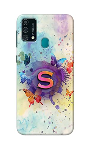 Image of PRINTFIDAA� Printed Hard Back Cover Case for Samsung Galaxy F41 | Samsung Galaxy M21s Back Cover (Alphabet S) -2808