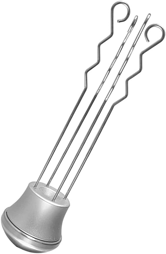 Solid Wood Handle Needle Coffee Tamper Distributor Leveler Tool Type Powder