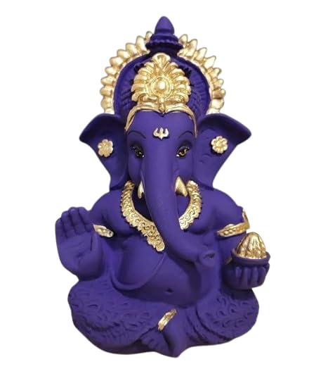 Ganesh Murti en résine Ganapati D-18 pour créer un coin zen et méditation dans votre salon