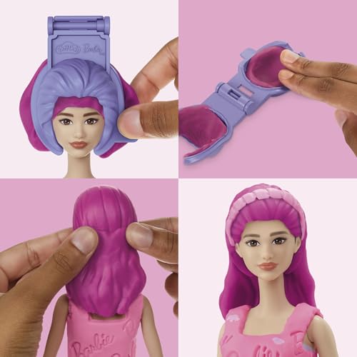 Play Doh Barbie Cœurs et Coiffure Coffret de pâte à Modeler - vue 4