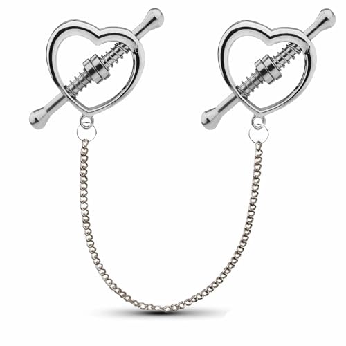 rgwtgkyh Heart Nipple Rings - 316L Stainless Steel Nipple Piercings Barbell Piercing Jewelry for Women and Men, Stainless Steel, no gemstone