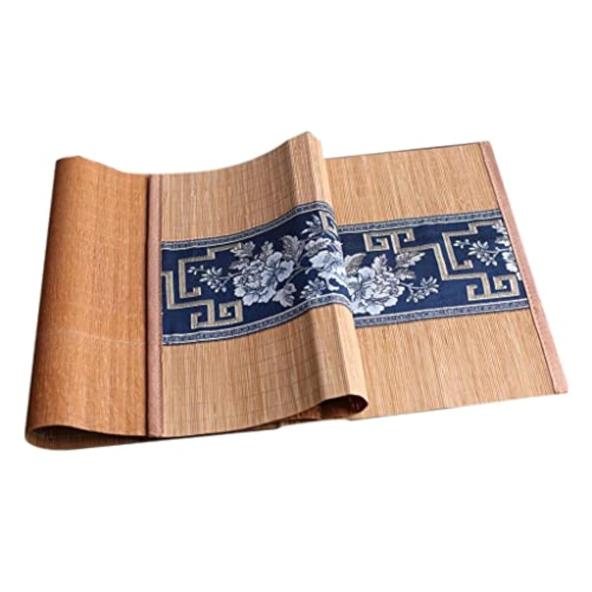 Oriental Slat Tea Mat for Table Decor