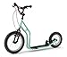 Number Two Yedoo Scooter Tretroller 16/12 Zoll Luftreifen V-Brake Felgenbremsen Türkis