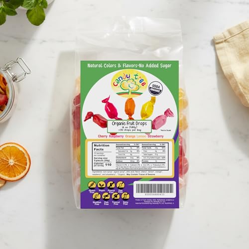 Candy Tree Organic Fruit Drops 16oz sin azúcar añadido miniatura 5