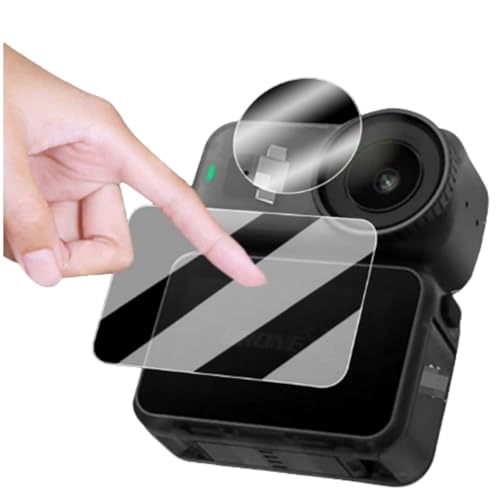 Honbobo Schutzfolie für DJI Osmo Nano, Objektivfolie+Bildschirmfolie, Objektiv Bildschirm Schutz Zubehör für DJI Osmo Nano, 2 Sets