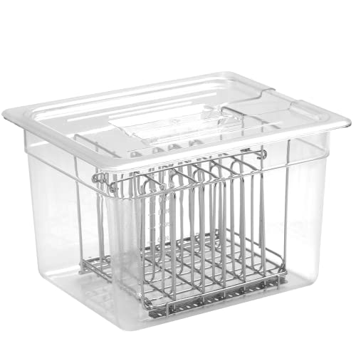 Beemyi低温調理器 コンテナ 真空調理器 コンテナ 専用タンク 容器 蓋付き...