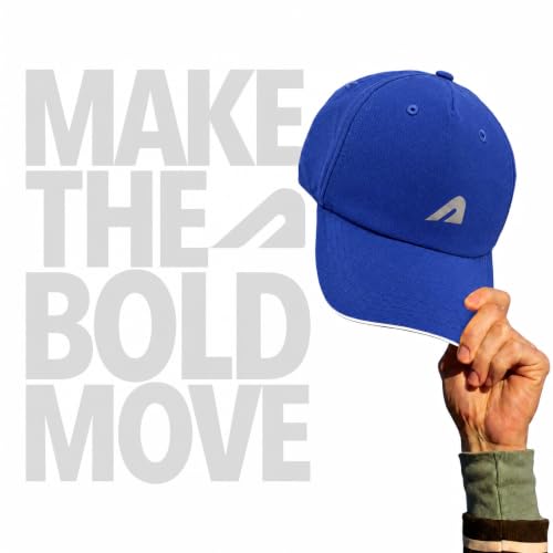 Image of Boldfit Sports Cap for Men & Women, Lightweight Quick Dry Foldable Baseball Cap with Adjustable Strap, Breathable Sun Protection Hat for Running, Gym, Cricket, Travel & Outdoor Activities- Royal Blue