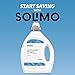 Amazon Brand - Solimo Concentrated Liquid Laundry Detergent, Clean Linen, 128 Loads, 96 Fl Oz