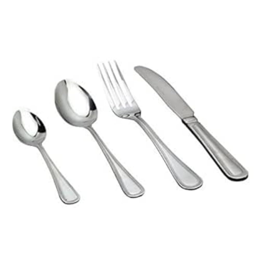 Genware NEV-TS-BD Table Spoon Bead Pattern (Pack of 12)