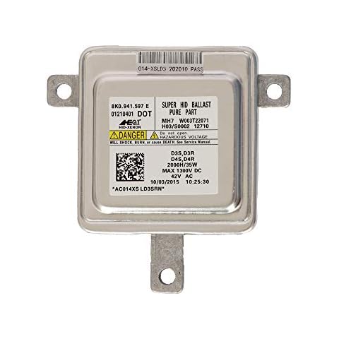 HEQI Replacement ballast8K0941597E,D3S-W003T22071 Xenon Headlight Ballast HID Control Unit Module-2Years warranty-1pc Cover
