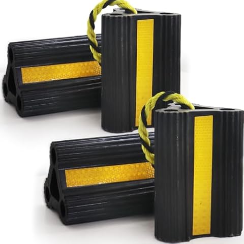 WECARLLE Heavy Duty Wheel Chocks Cover