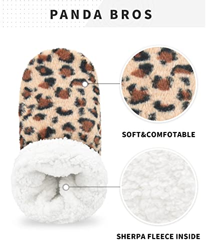 Image of Panda Bros Women's Bootie Slipper Socks, Non-Slip Gripper House Socks