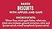 Three Dog Bakery Biscuits Baked Dog Treats, 32 oz