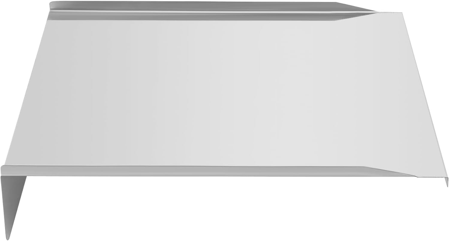 Stainless Steel Drip Pan Liners Kit, Heat Baffle Replacement Barbecue Grease Drip Tray BBQ Parts Drip Pan Tray Liners Grill Assossories Barbecue