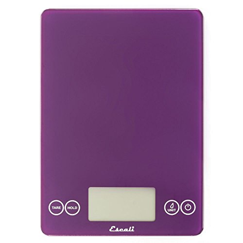Escali Scdg15Prr Arti 15 Pound Purple Digital Kitchen Scale #TOP1