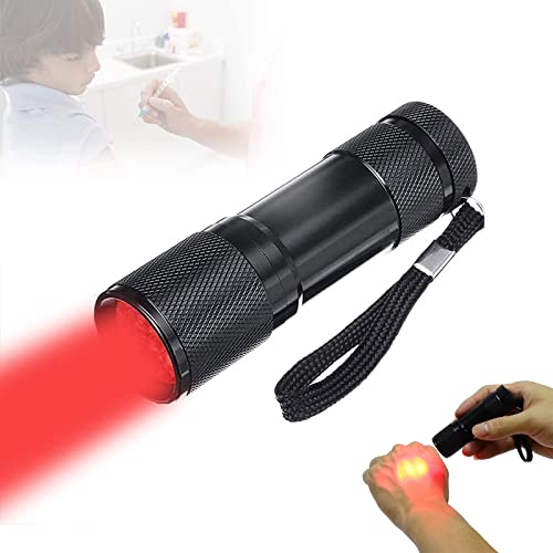 YZILXY Buscador De Venas, Detector De Venas De Mano, Transiluminador De Venas Portátil, Linterna LED Roja para Niños Mayores, Dispositivo De Fácil Búsqueda De Venas Subcutáneas En Varias Pieles thumbnail