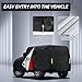 Migaven Car Cover Custom Fit for Jeep Wrangler 2 Door 1987-2026 JK JL CJ YJ TJ, Waterproof Rain Sun Protection with Door Zipper & Inner Cotton