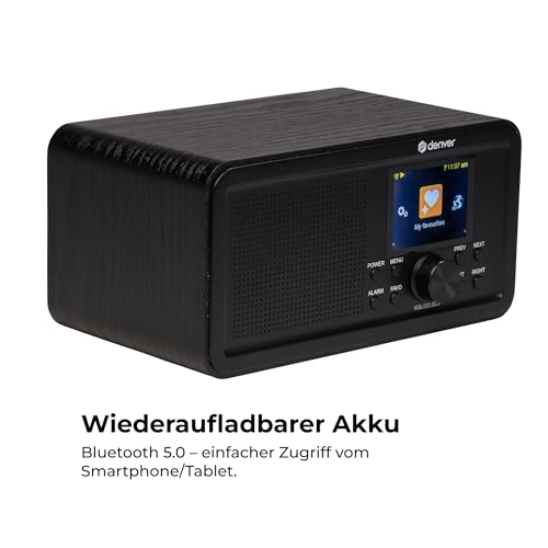 Denver DIR-200 Internet-DAB-FM-Radio mit Bluetooth – Bild 6