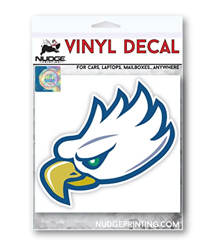 Image of Florida Gulf Coast University (FGCU) Eagle Head Weatherproof Vinyl Sticker Car Decal from Nudge Printing