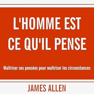 Couverture de L'homme est ce qu'il pense