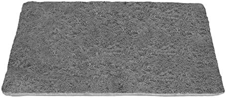 Rectangle Rug, Area Rug for Kids Play Tent, Mat Pad for Kids Playhouse for Nursery Baby Room, Children Room Home Decor Dormitory Soft Velvet 51" Lx38.5 W Gray