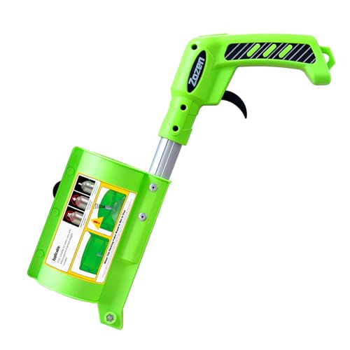 Zozen Marking Paint Wand Easy Paint Marking Pistol Work with Side Push Inverted Marking Spray Paint. for Survey Construction Pavement Walls Tree Marking (Green)