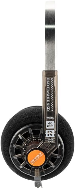 Image of Moondrop Old Fashioned 40mm On-Ear Headphone with 0.78mm 2pin Open-Back Headphone (4.4mm Jack)